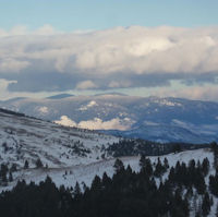 View Of Mountains On Ann's Daily Hike