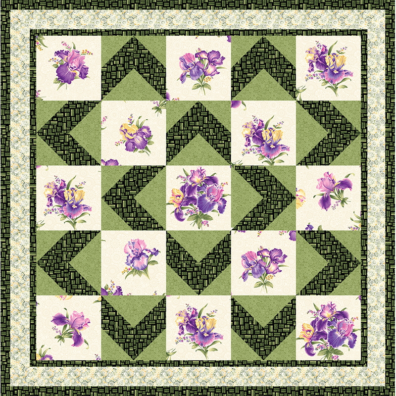 Walk About Pattern (Optional Download) Gallery | Kits Quilt Gulch Grizzly Fabric, & | Patterns