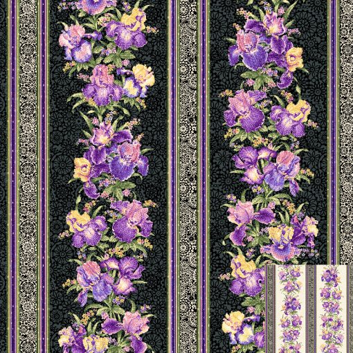 Iris Quilt Fabric