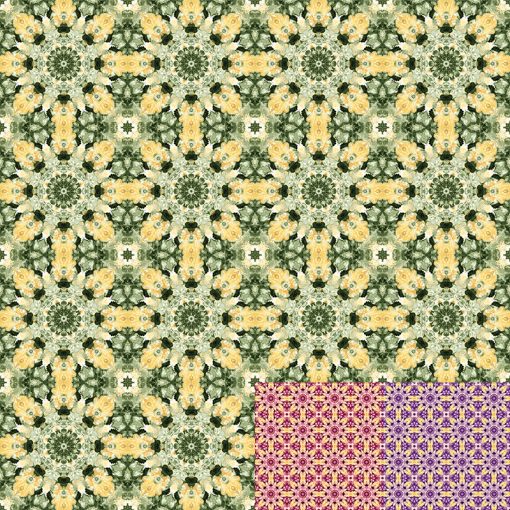 Kaleidoscope Quilt Fabric
