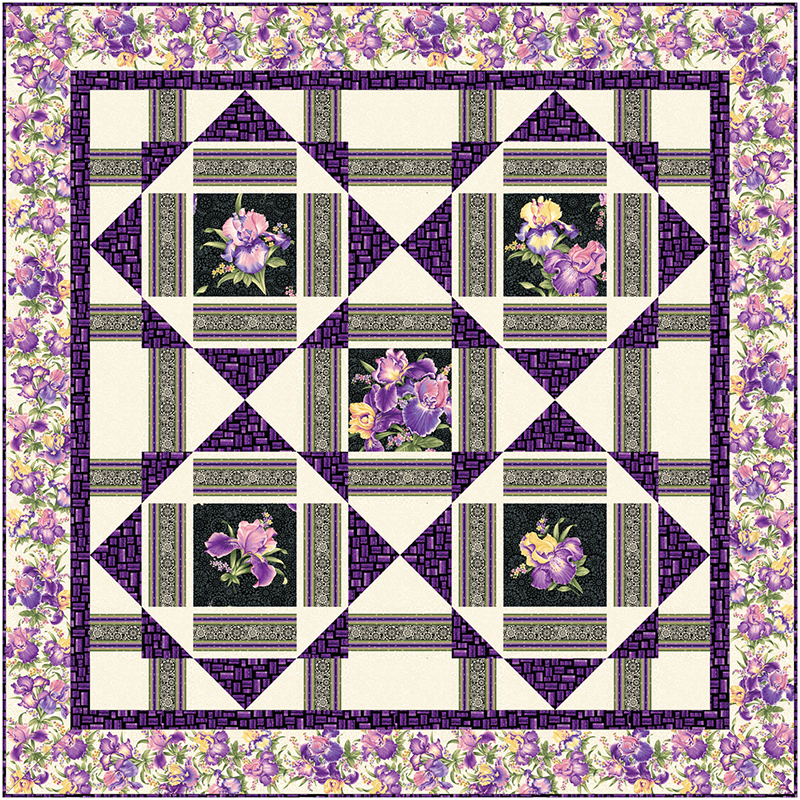 20+ Iris Harmony Quilt Pattern