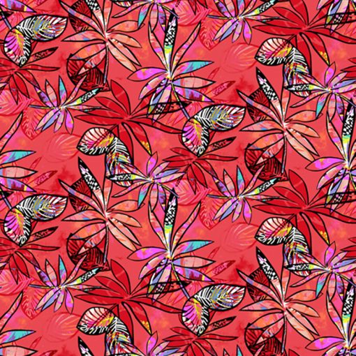 red anything Goes Quilt Fabric