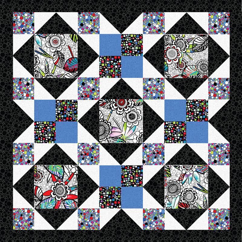 Afternoon Delight Optional Download Grizzly Gulch Gallery Quilt Fabric Patterns Kits