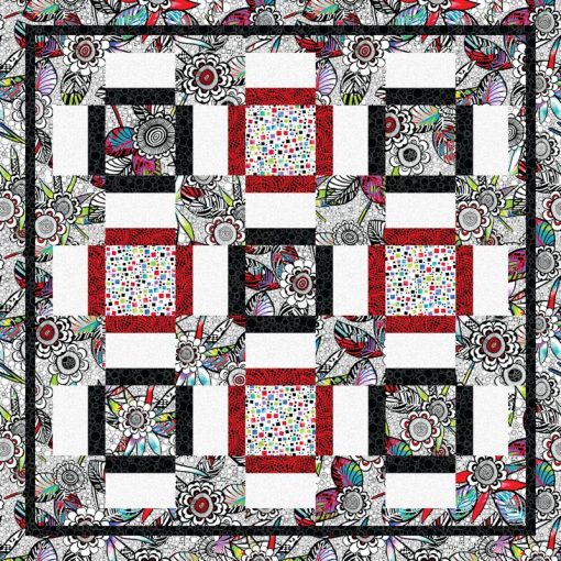 Love that print Quilt Patterns and Quilt Kits