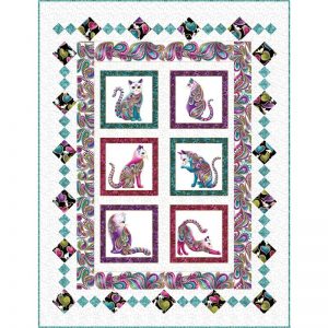 Aristocats (Optional Download) | Grizzly Gulch Gallery | Quilt Fabric ...