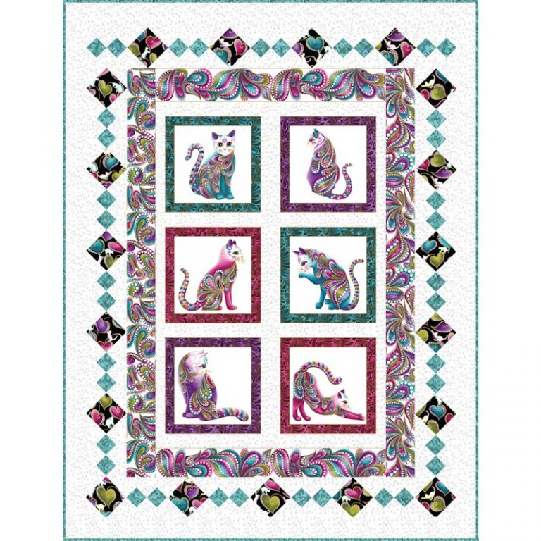 Cat I Tude Quilt Patterns Grizzly Gulch Gallery Quilt Fabric Patterns Kits